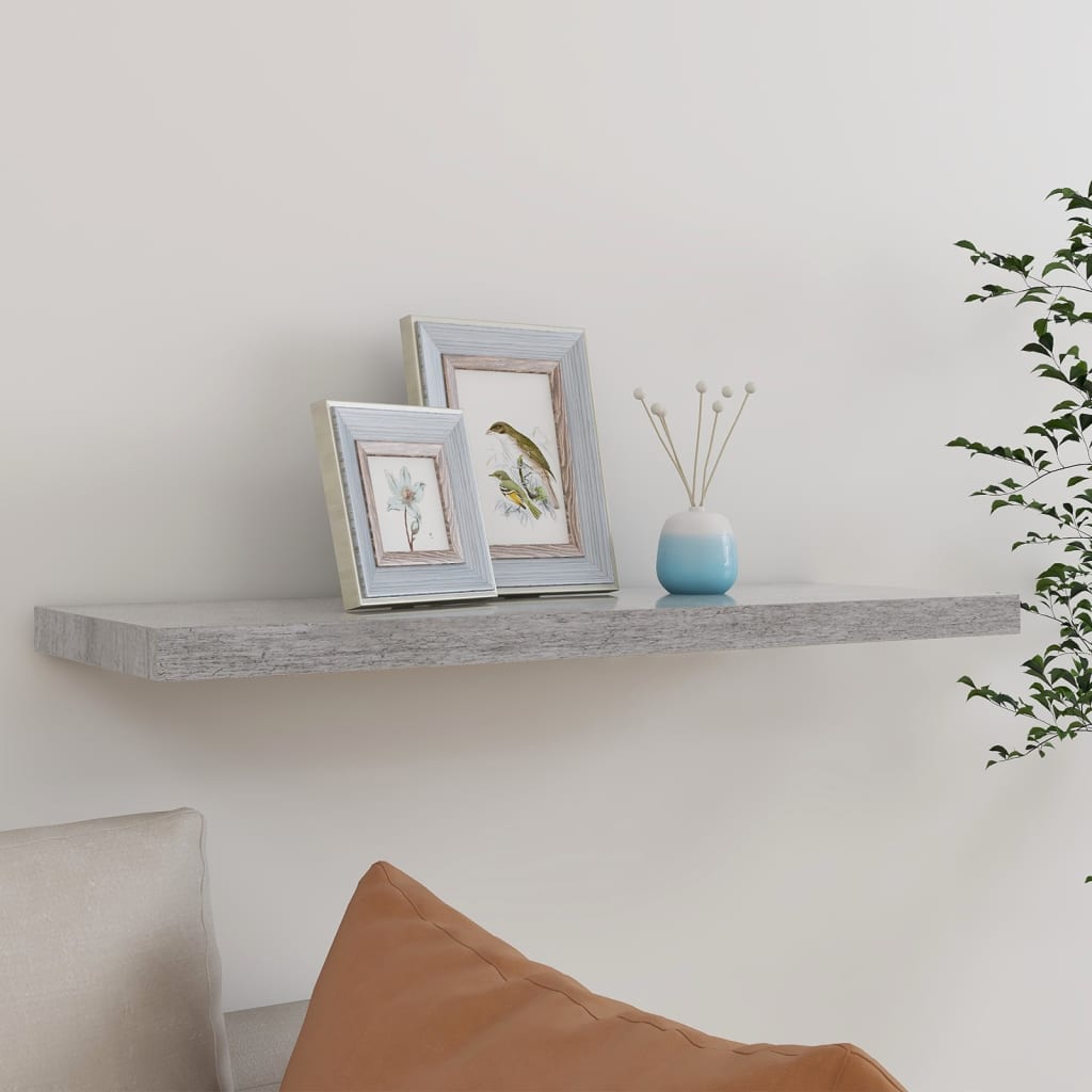 Wandschap Zwevend 23X23,5X3,8 Cm Mdf