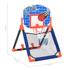 Kinderbasketbalset Multifunctioneel Grond En Muur