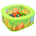Ballenbak Voor Kinderen Met 50 Ballen 75X75X32 Cm
