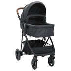 Kinderwagen Staal En Zwart
