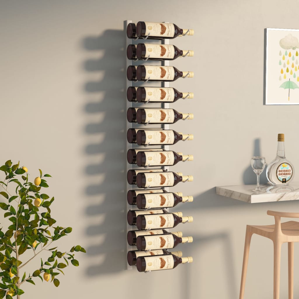 Wijnrek Voor 24 Flessen Wandmontage Ijzer