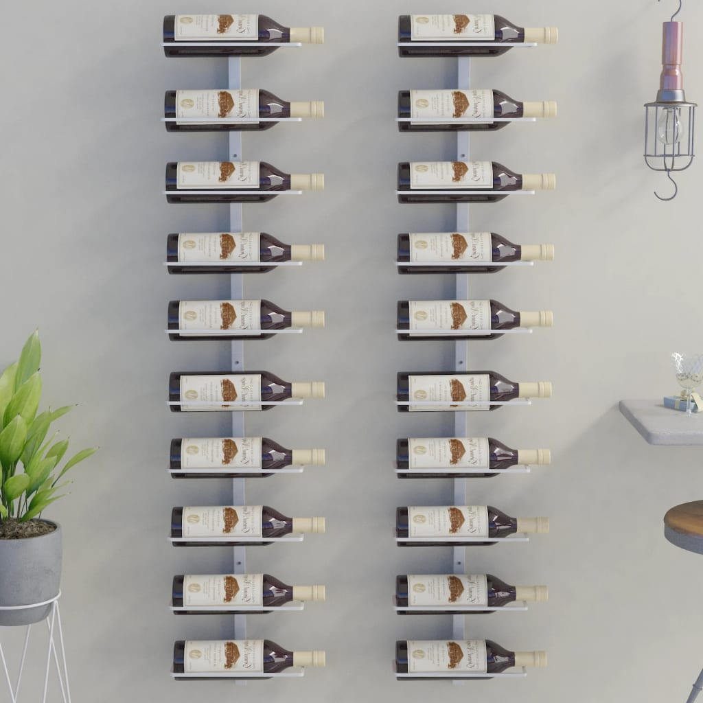 Wijnrek Voor 9 Flessen Wandmontage Ijzer
