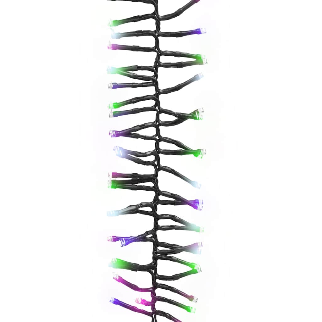 Lichtslinger Cluster Met 2000 Led's Pastel Meerkleurig Pvc