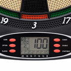 Dartbord Elektrisch Met Darts Polypropeen Zwart