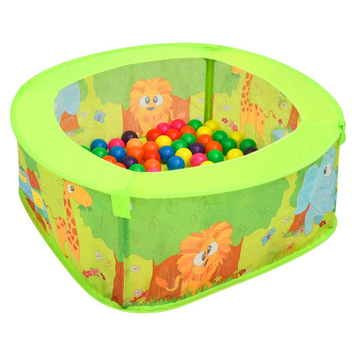 Ballenbak Voor Kinderen Met 300 Ballen 75X75X32 Cm