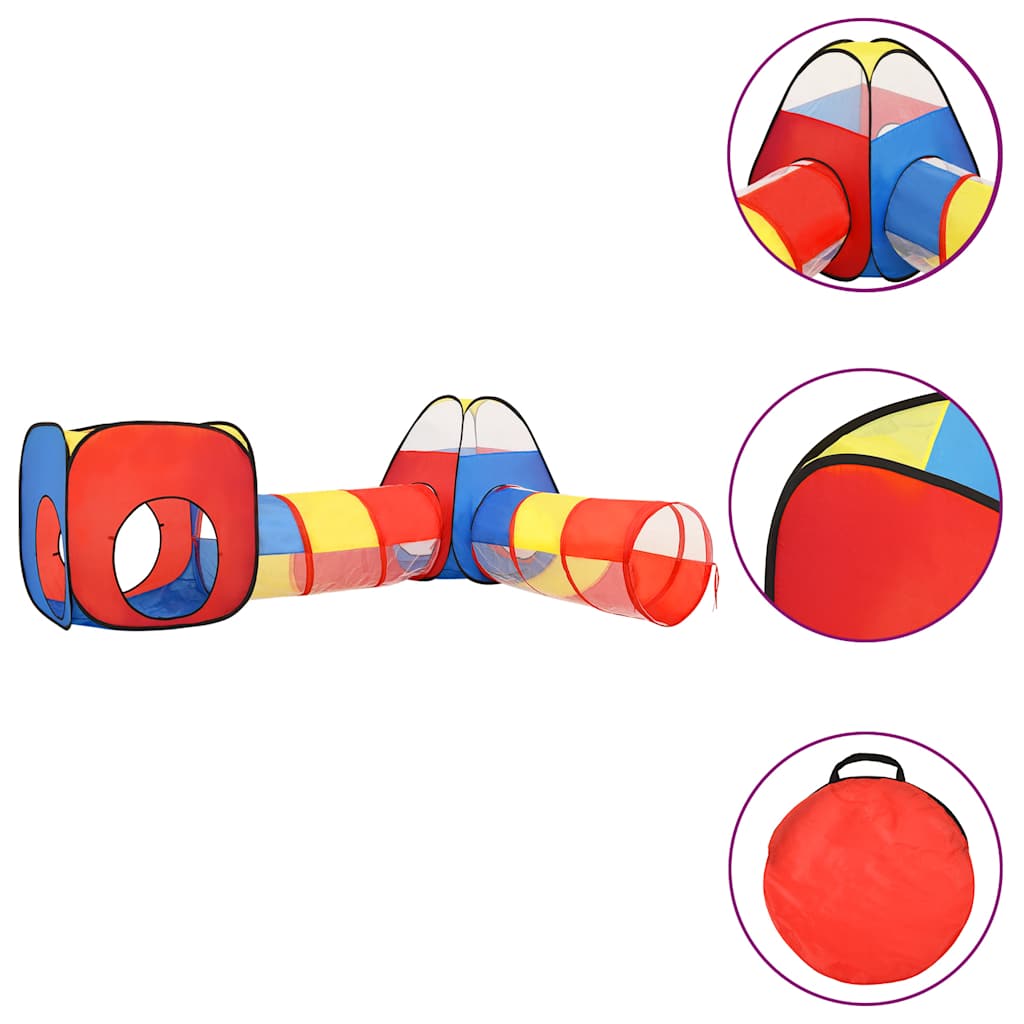 Kinderspeeltent Met 250 Ballen 190X264X90 Cm Meerkleurig