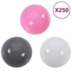 Kinderspeeltent Met 250 Ballen 190X264X90 Cm Meerkleurig