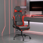 Massage Gamestoel Kunstleer Zwart En Roze