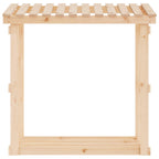 Haardhoutrek 108X64,5X109 Cm Massief Grenenhout