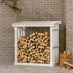 Haardhoutrek 108X64,5X109 Cm Massief Grenenhout
