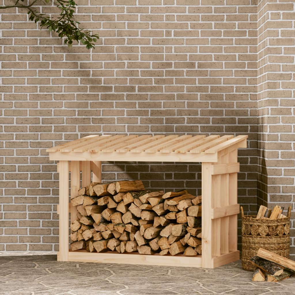Haardhoutrek 108X64,5X109 Cm Massief Grenenhout
