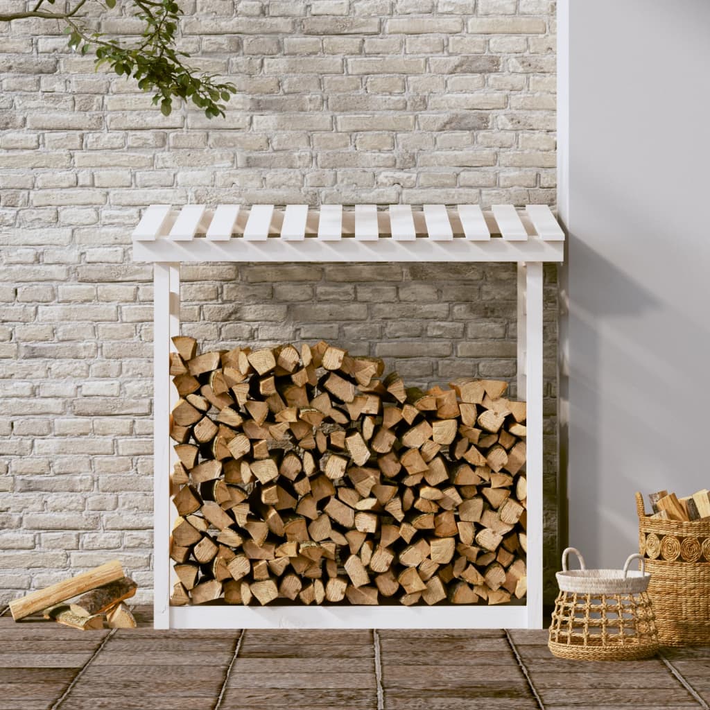 Haardhoutrek 108X64,5X110 Cm Massief Grenenhout