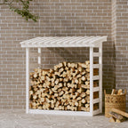 Haardhoutrek 108X64,5X110 Cm Massief Grenenhout