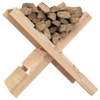 Houtblokhouder 47X39,5X48 Cm Massief Grenenhout