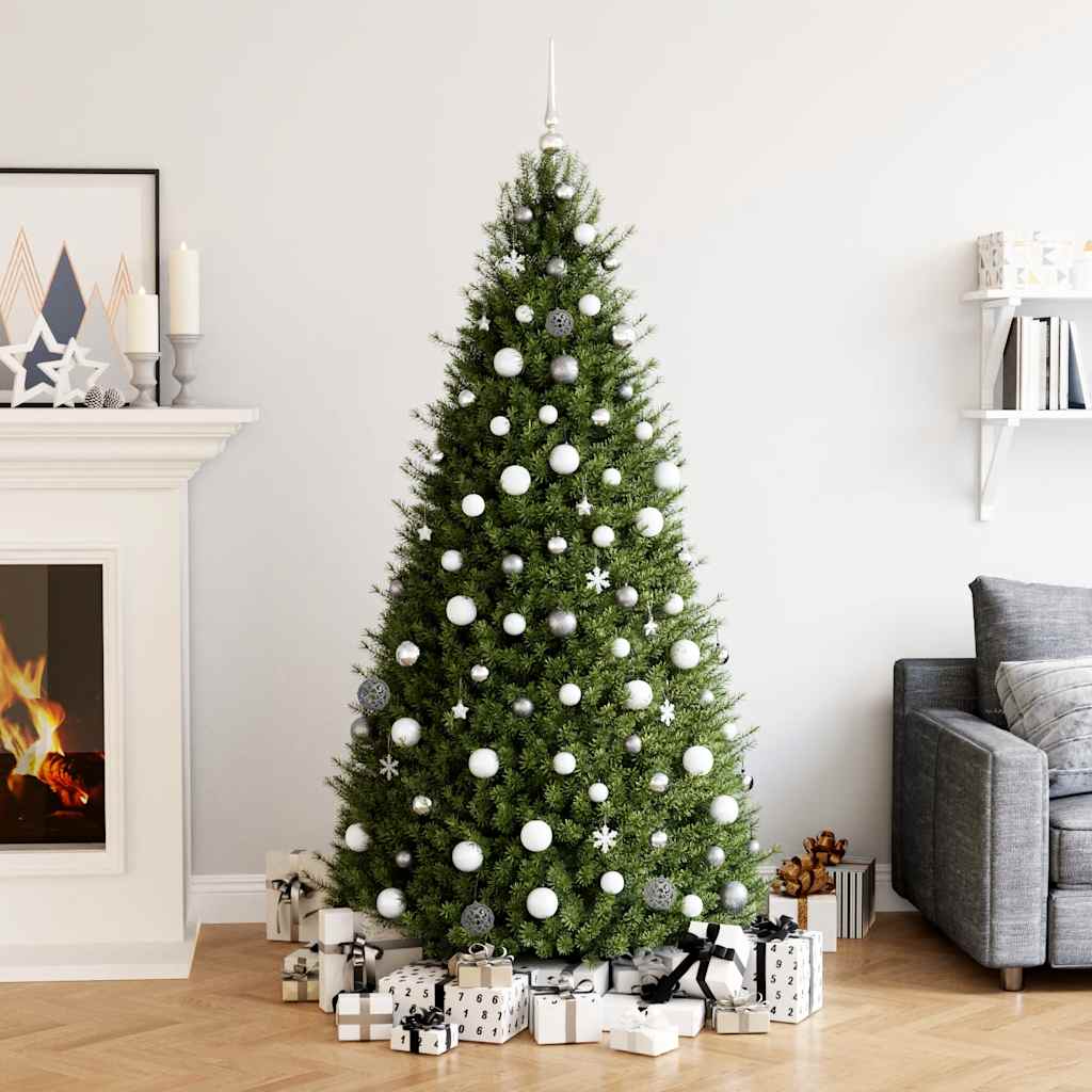 112-Delige Kerstballenset Polystyreen Rood Groen En Goudkleurig