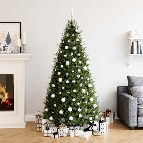 112-Delige Kerstballenset Polystyreen Rood Groen En Goudkleurig