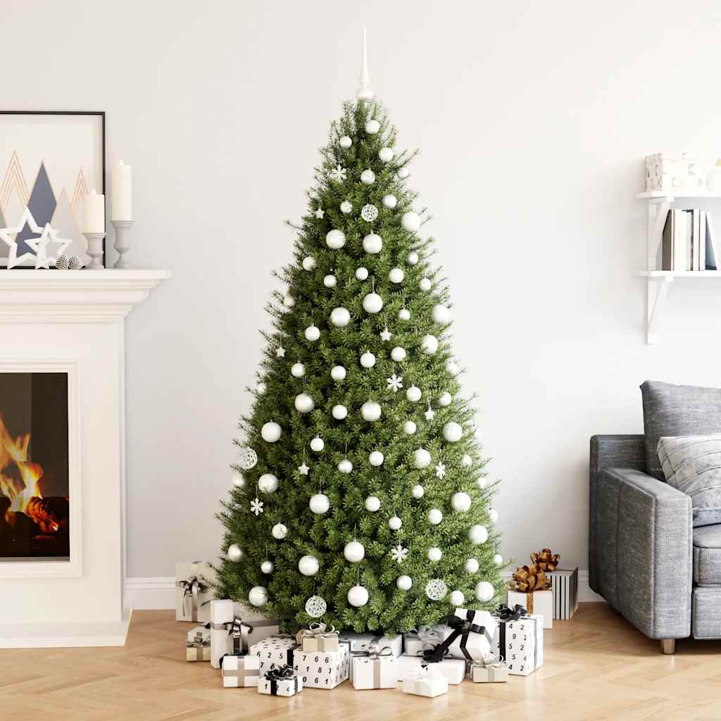 112-Delige Kerstballenset Polystyreen Rood Groen En Goudkleurig
