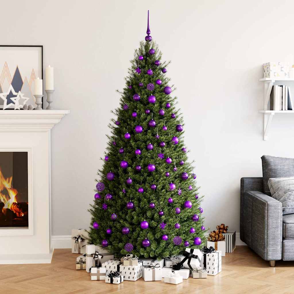 112-Delige Kerstballenset Polystyreen Rood Groen En Goudkleurig
