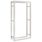 Haardhoutrek 80X28X154 Cm Roestvrij Staal