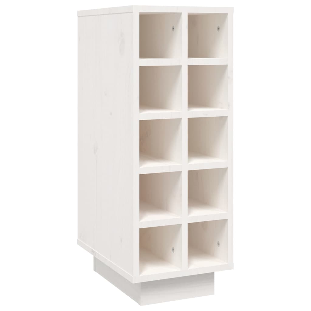 Wijnkast 23X34X61 Cm Massief Grenenhout