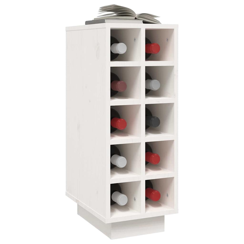 Wijnkast 23X34X61 Cm Massief Grenenhout