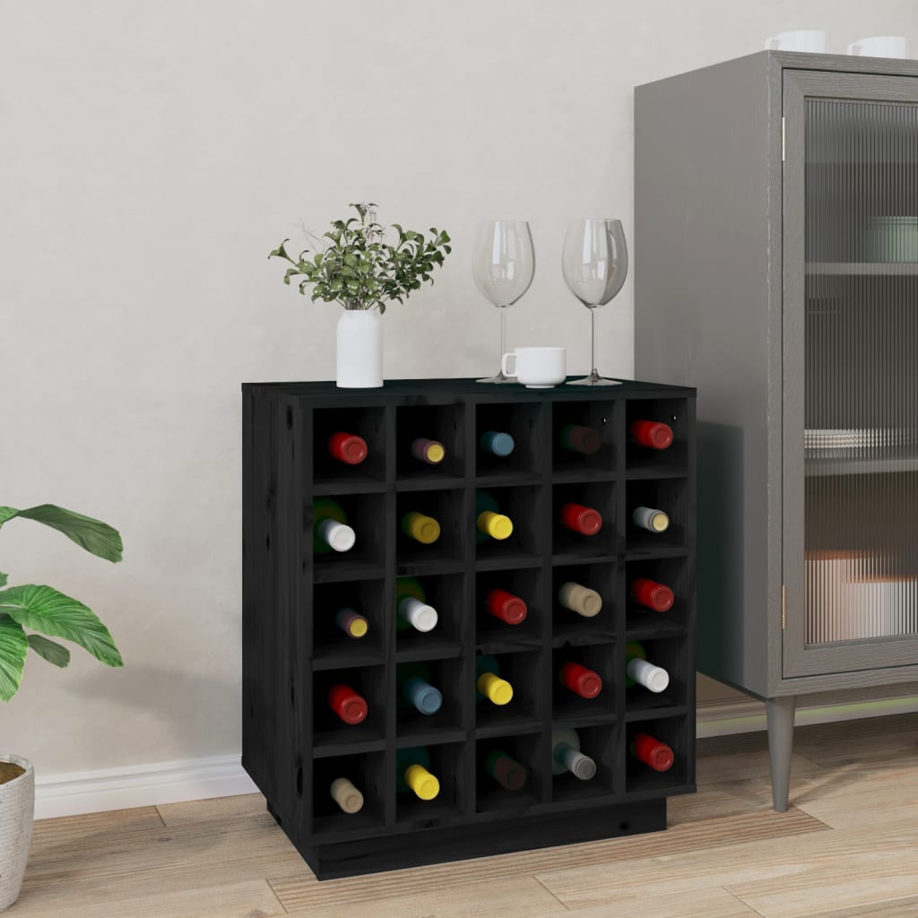 Houten wijnkasten zonder koeling