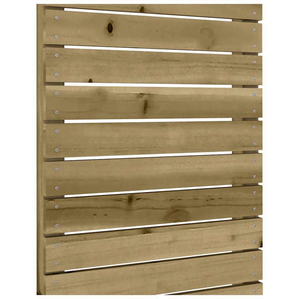 Klimwand Met Touw 44,5X5X108 Cm Geïmpregneerd Grenenhout