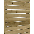 Klimwand Met Touw 44,5X5X108 Cm Geïmpregneerd Grenenhout