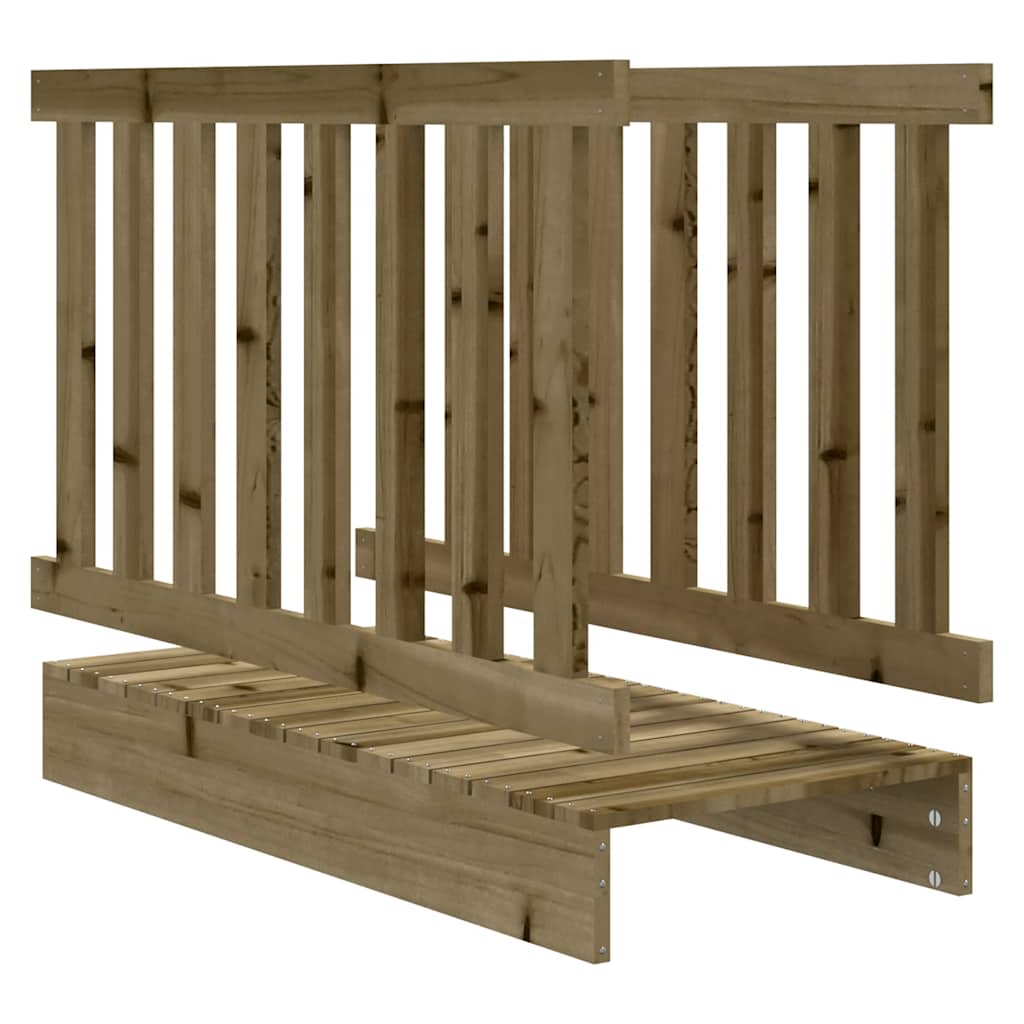 Speelbrug 45X107,5X79 Cm Geïmpregneerd Grenenhout