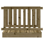 Speelbrug 45X107,5X79 Cm Geïmpregneerd Grenenhout