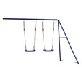 Schommels 2 St 265X156,5X155,5 Cm Blauw Polypropeen