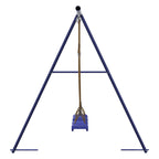 Schommels 2 St 265X156,5X155,5 Cm Blauw Polypropeen