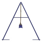 Schommels 2 St 265X156,5X155,5 Cm Blauw Polypropeen