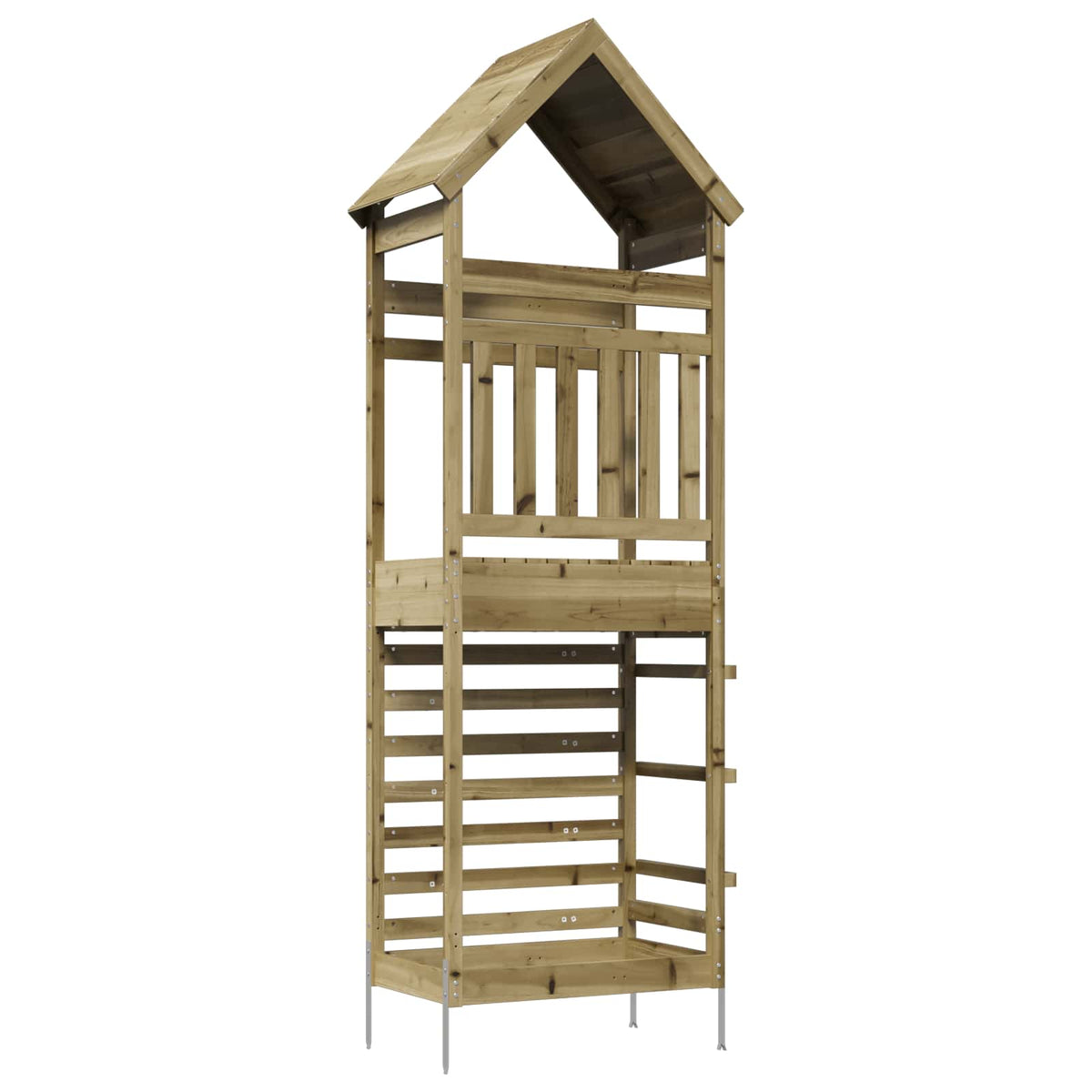 Buiten Speeltoren Naturel 53 X 85 X 264 Cm