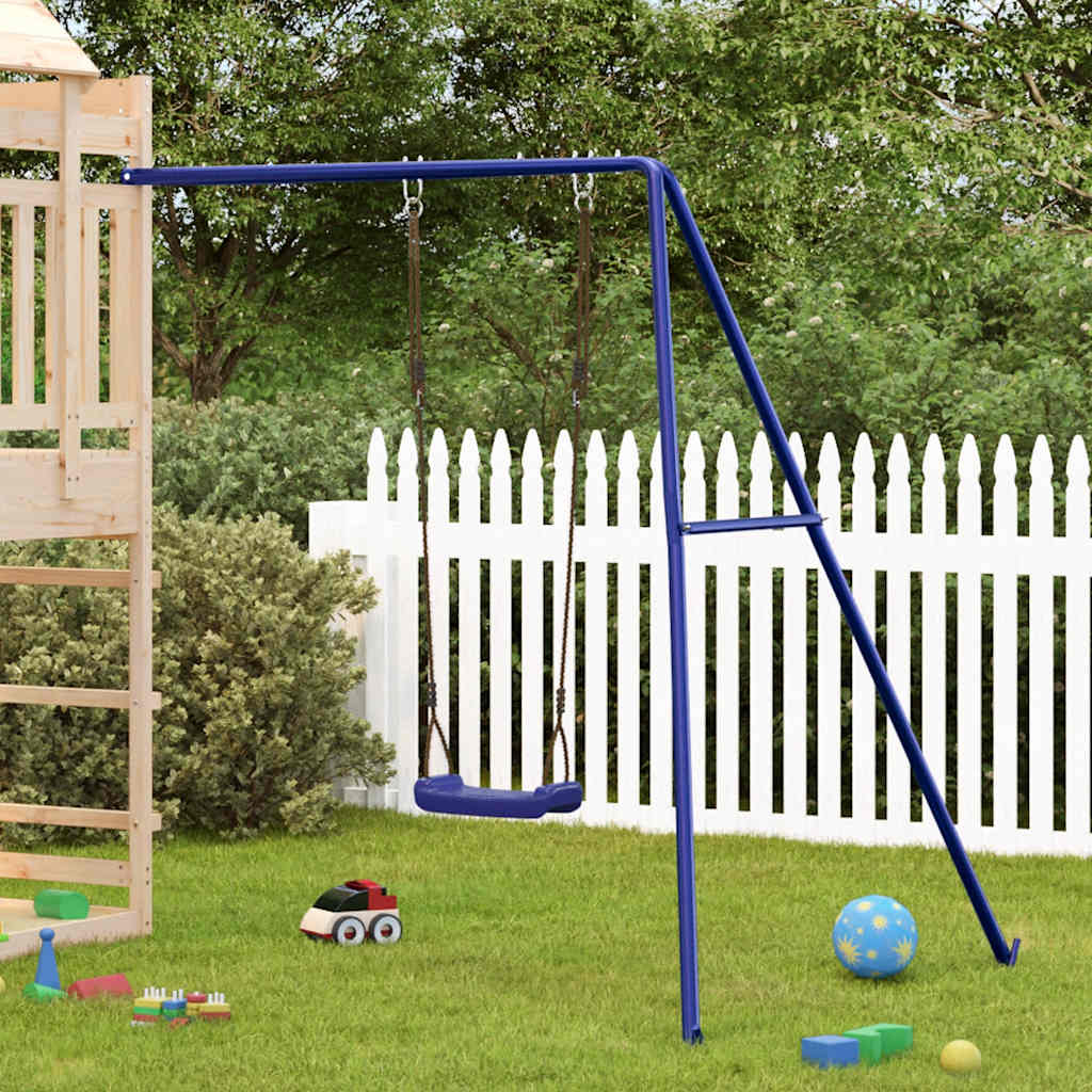 Schommel 194X185X188 Cm Blauw Polypropeen