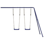 Schommels 2 St 265X185X188 Cm Blauw Polypropeen
