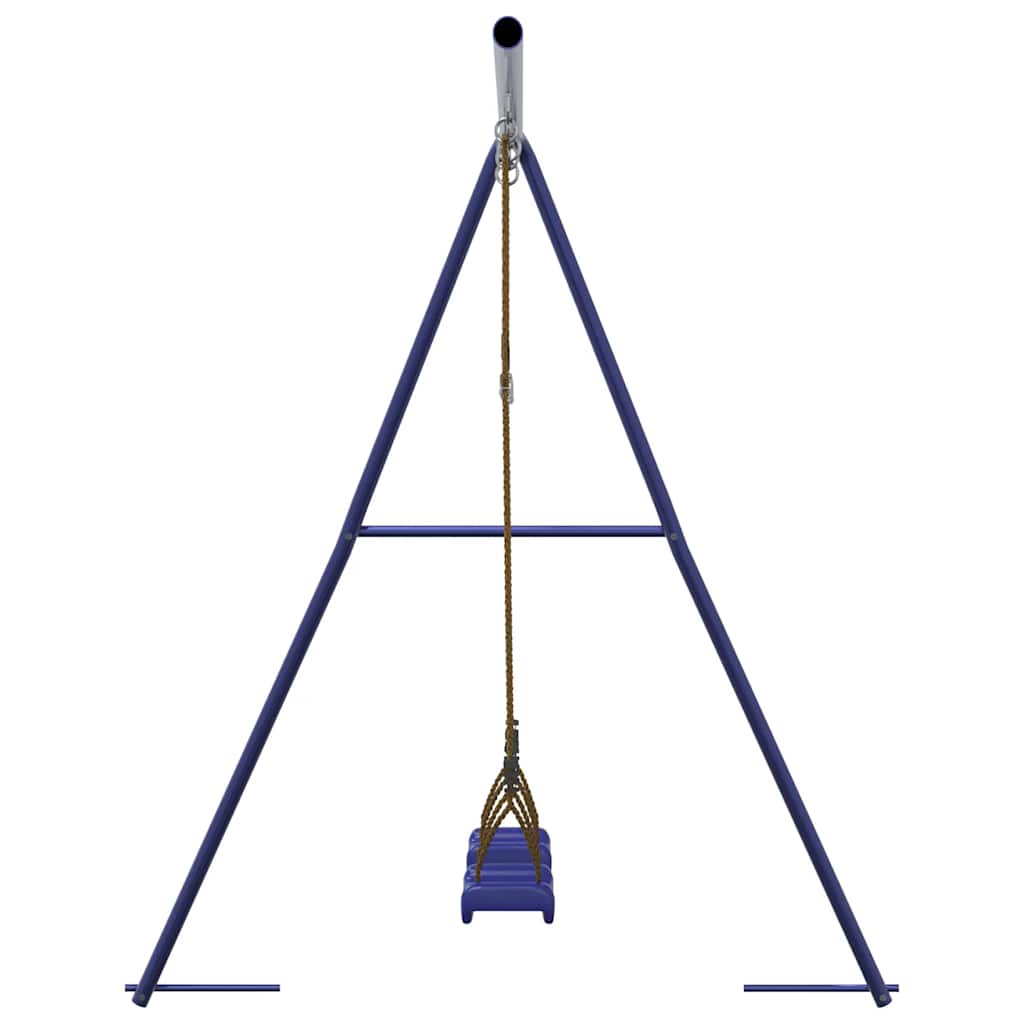 Schommels 2 St 265X185X188 Cm Blauw Polypropeen