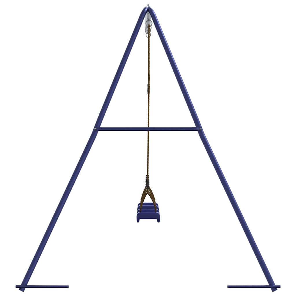 Schommels 2 St 265X185X188 Cm Blauw Polypropeen
