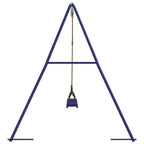 Schommels 2 St 265X185X188 Cm Blauw Polypropeen