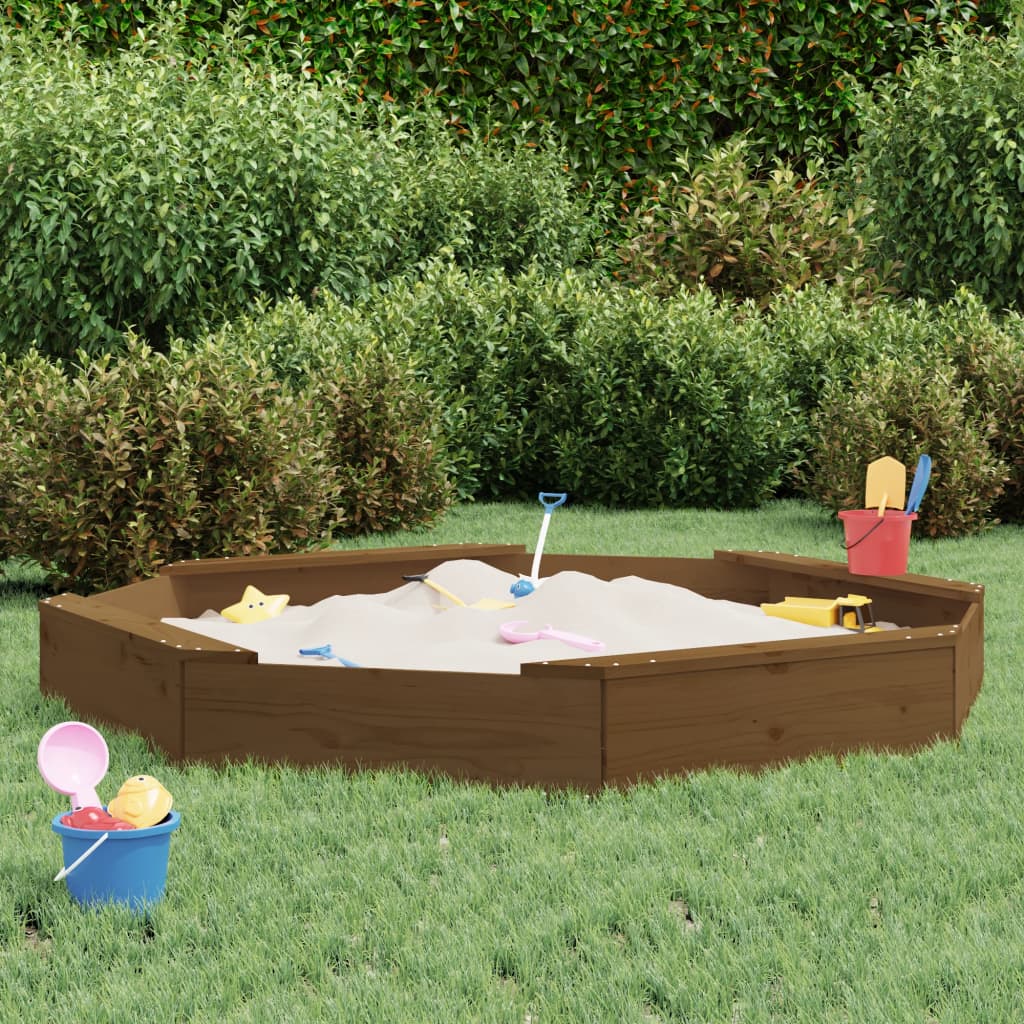 Houten zandbakken met deksel, bankjes of dak