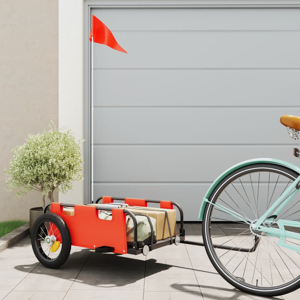 Fietstrailer Oxford Stof En Ijzer
