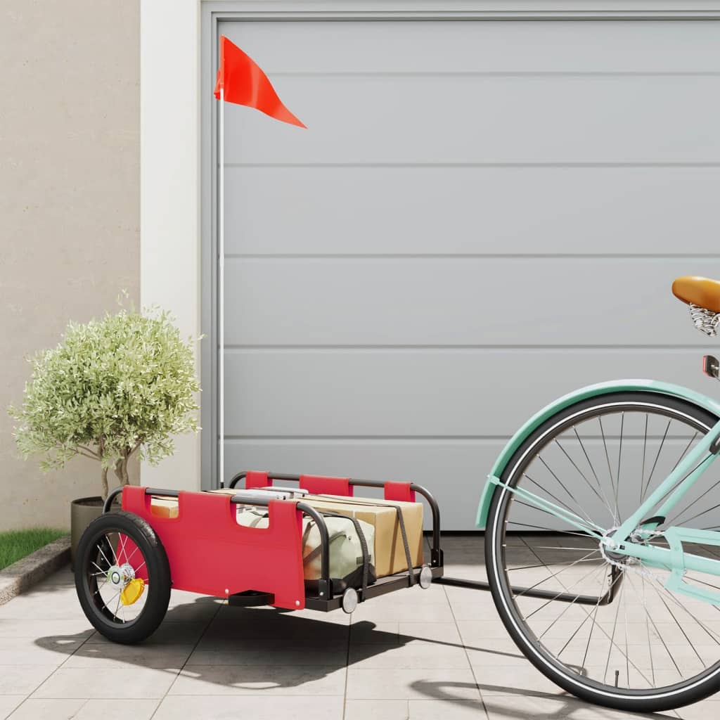 Fietstrailer Oxford Stof En Ijzer