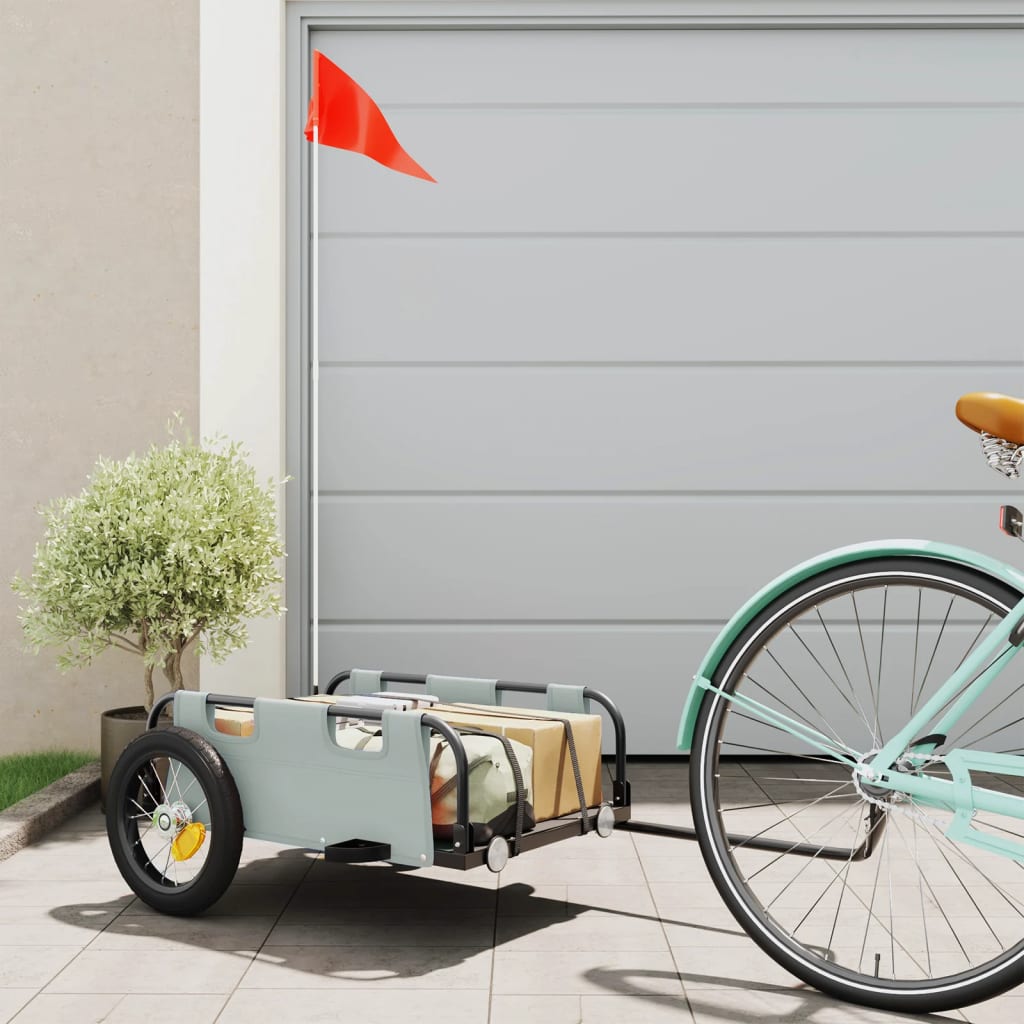 Fietstrailer Oxford Stof En Ijzer