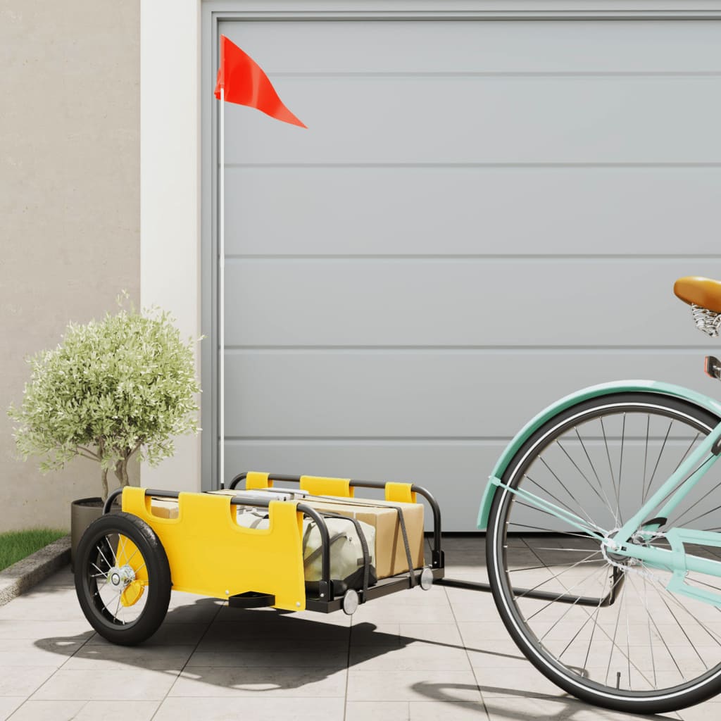 Fietstrailer Oxford Stof En Ijzer