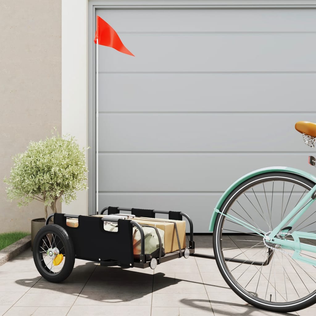 Fietstrailer Oxford Stof En Ijzer