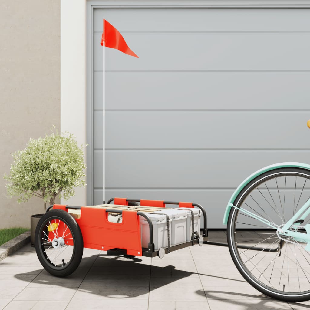 Fietstrailer Oxford Stof En Ijzer