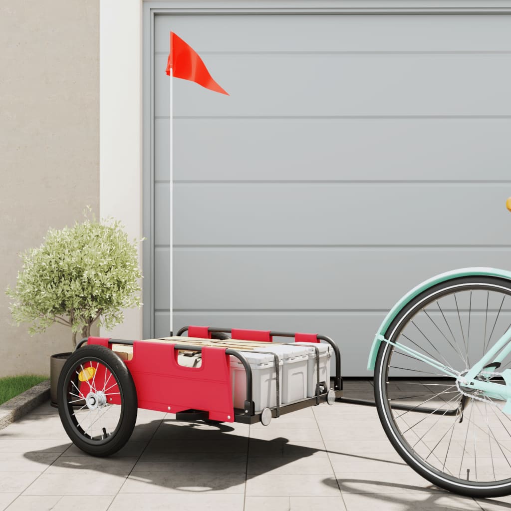 Fietstrailer Oxford Stof En Ijzer
