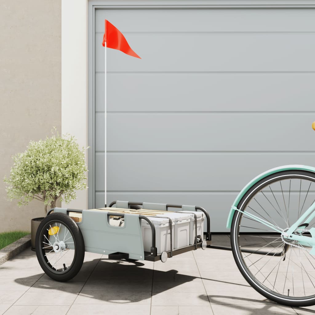 Fietstrailer Oxford Stof En Ijzer