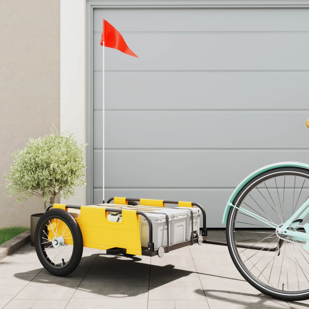Fietstrailer Oxford Stof En Ijzer