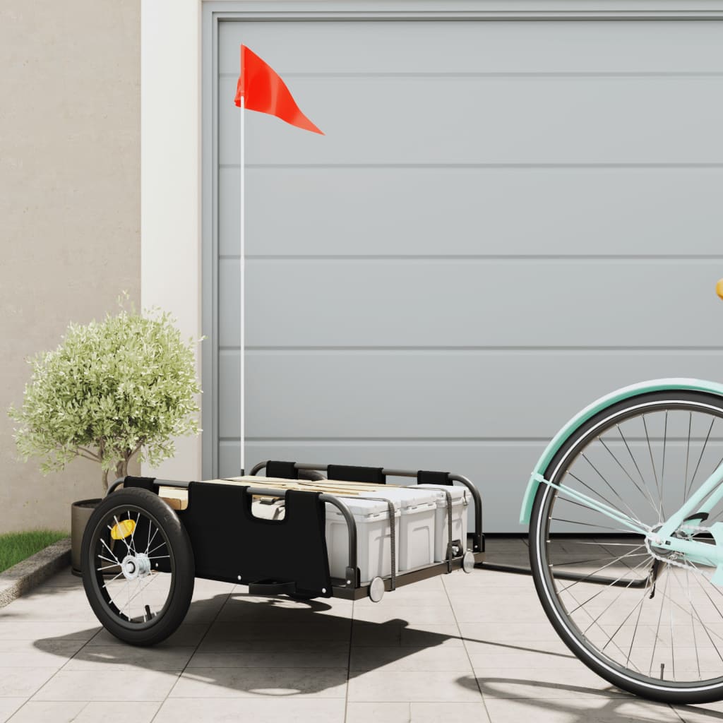 Fietstrailer Oxford Stof En Ijzer